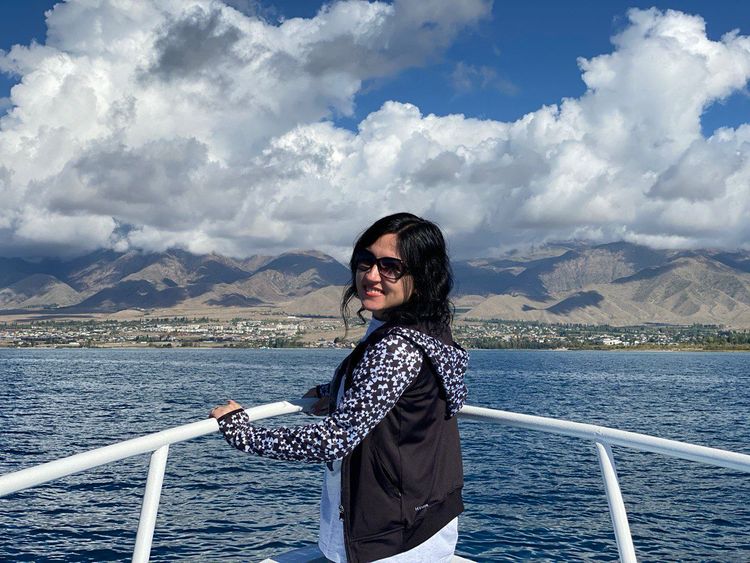 Экскурсия на пароходе по озеру Иссык-Куль